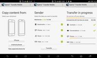 Sony Xperia Transfer Mobile App plus Transfer Kabel - Smartphone-Migrationshilfe
