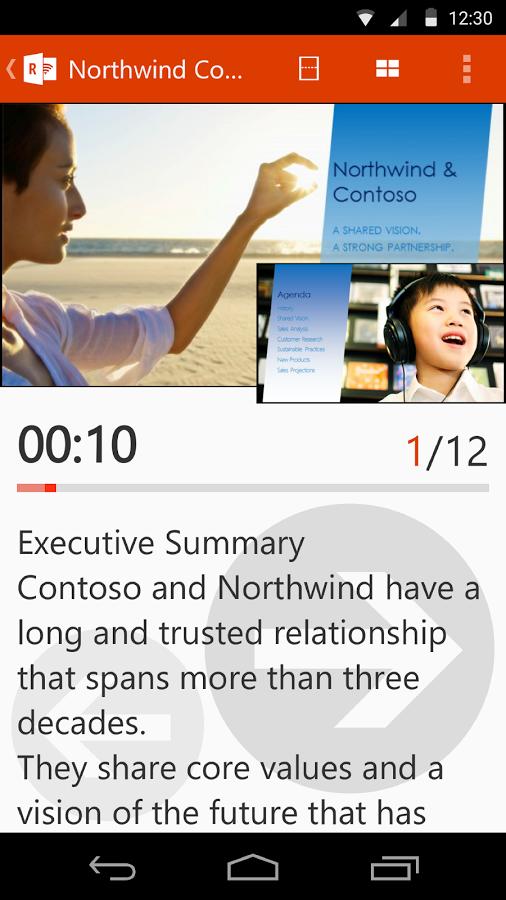 Office Remote für Android veröffentlicht