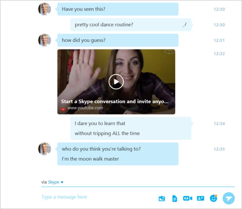 Skype vereinfacht das Teilen von Inhalten 