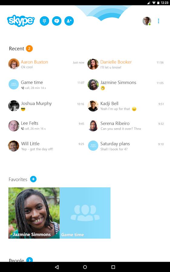 Skype-Updates für Android, iOS und OS X