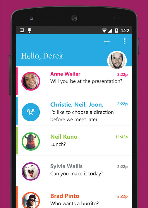 Microsoft portiert Chat-App Send auf Android