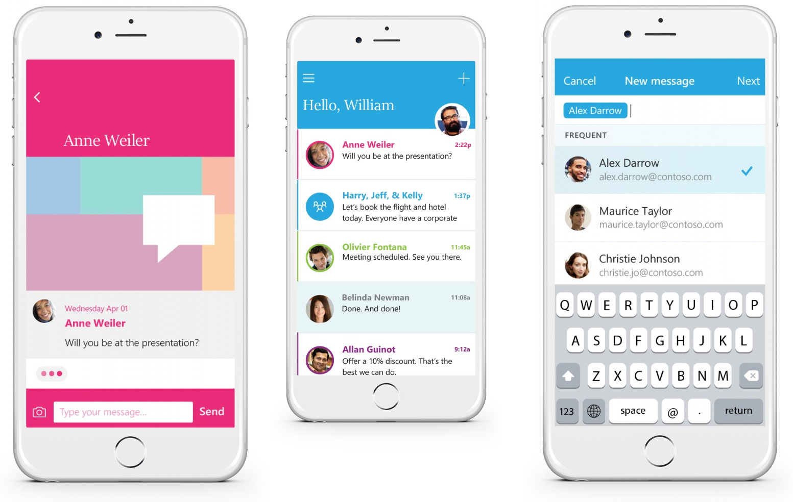 Microsoft lanciert E-Mail-Chat-App Send