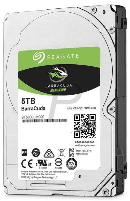 Seagate bringt 2,5-Zoll-Harddisk mit 5 TB