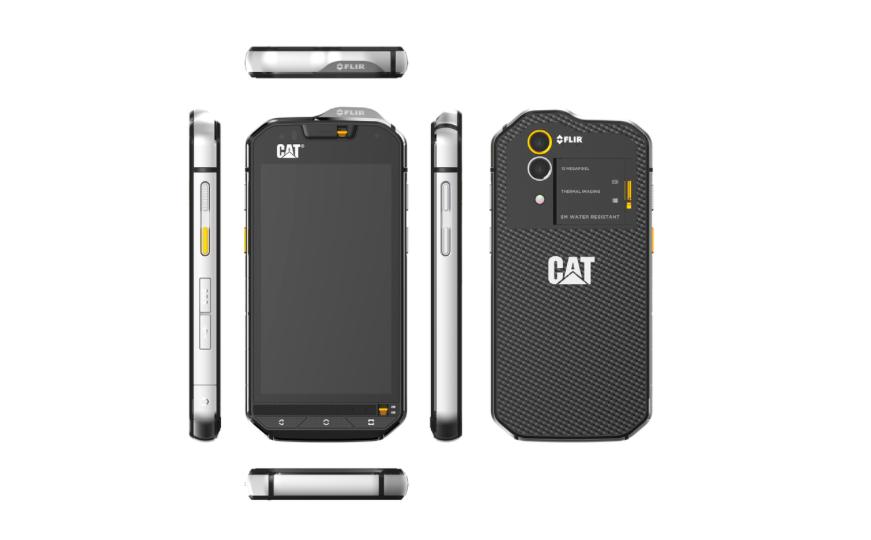 MWC: Smartphone Cat S60 mit Wärmebildkamera und Wasserdichte