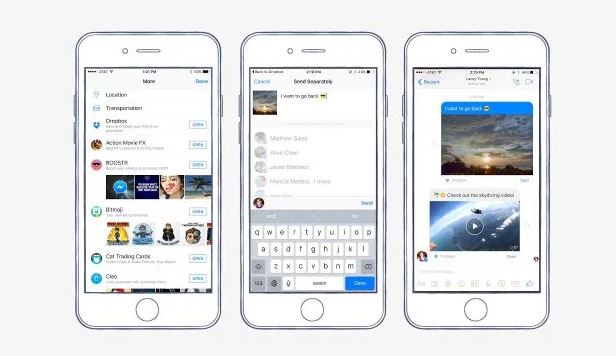 Facebook-Messenger integriert Dropbox