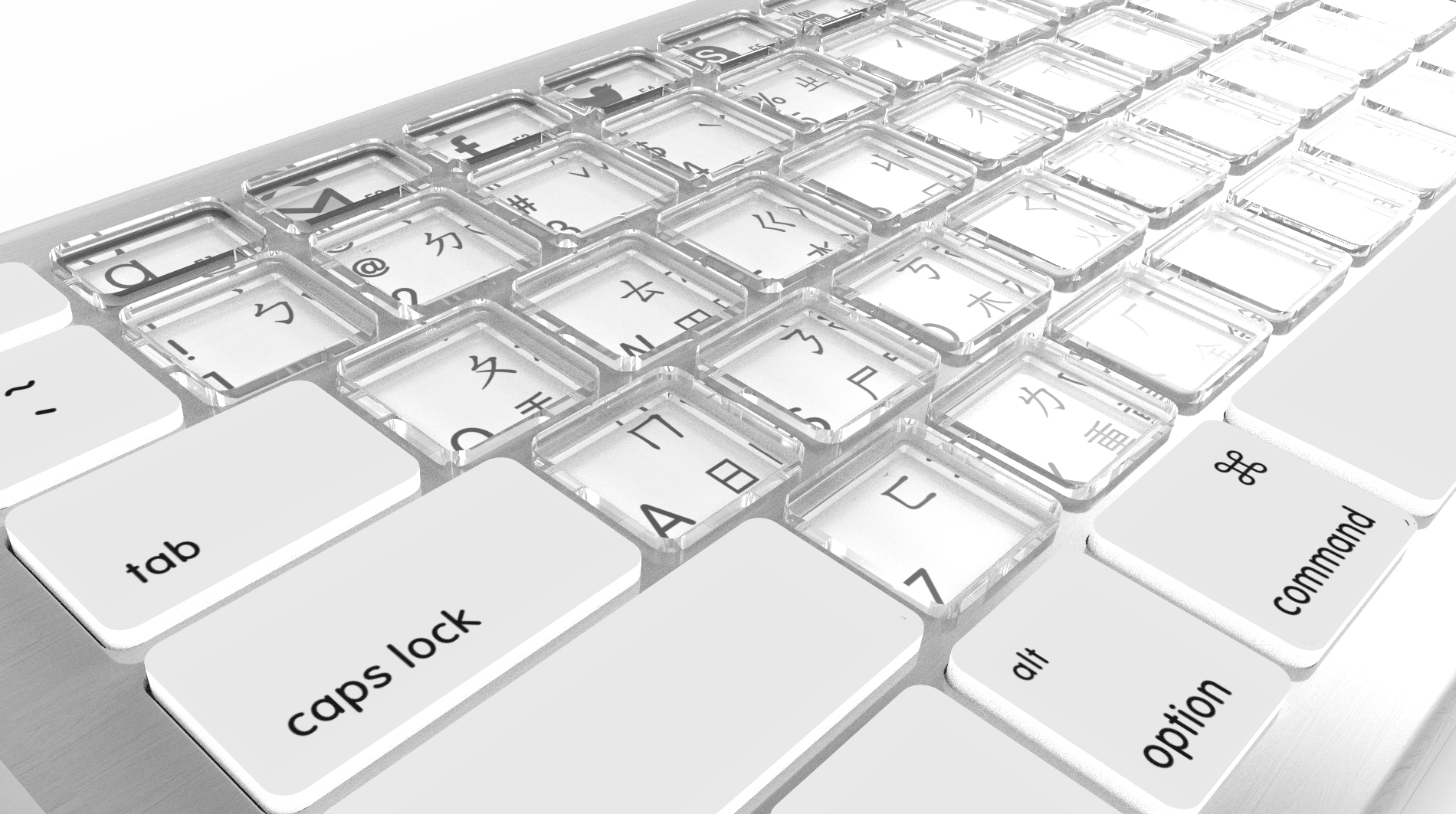 E-Ink-Keyboard für Macbooks
