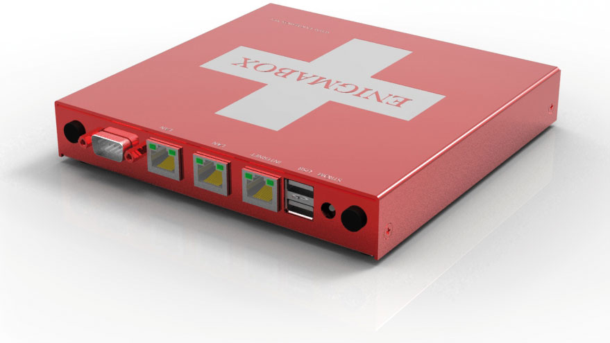 Enigmabox: Das Couvert für das Internet 