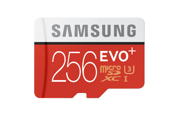 Samsungs MicroSD Evo Plus bietet 256 GB Platz