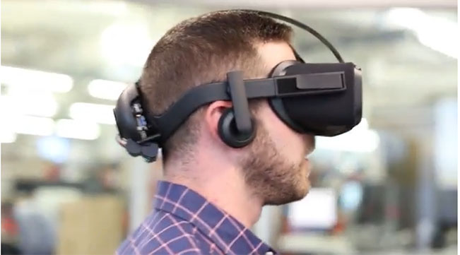 Zuckerberg zeigt kabelloses Oculus-VR-Headset