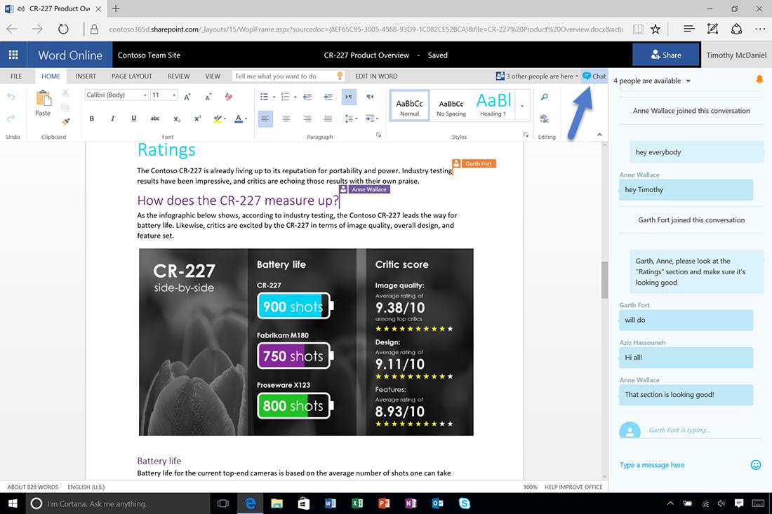 Live Chat neu auch für Office 365 Business