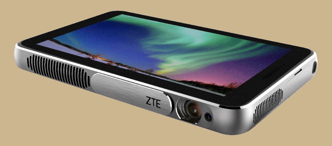 MWC: ZTE stellt Beamer-Tablet-Hybrid vor