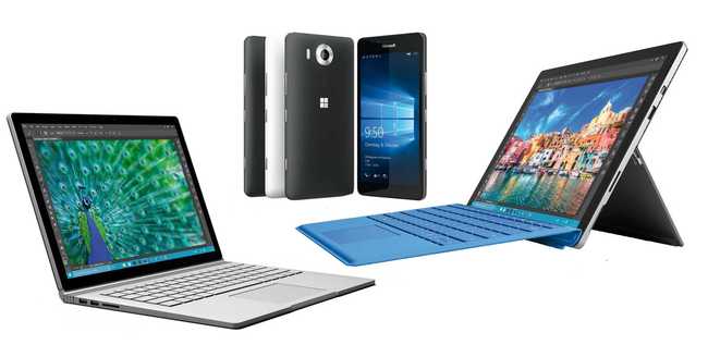 Getestet: Surface Book, Surface Pro 4, Lumia 950