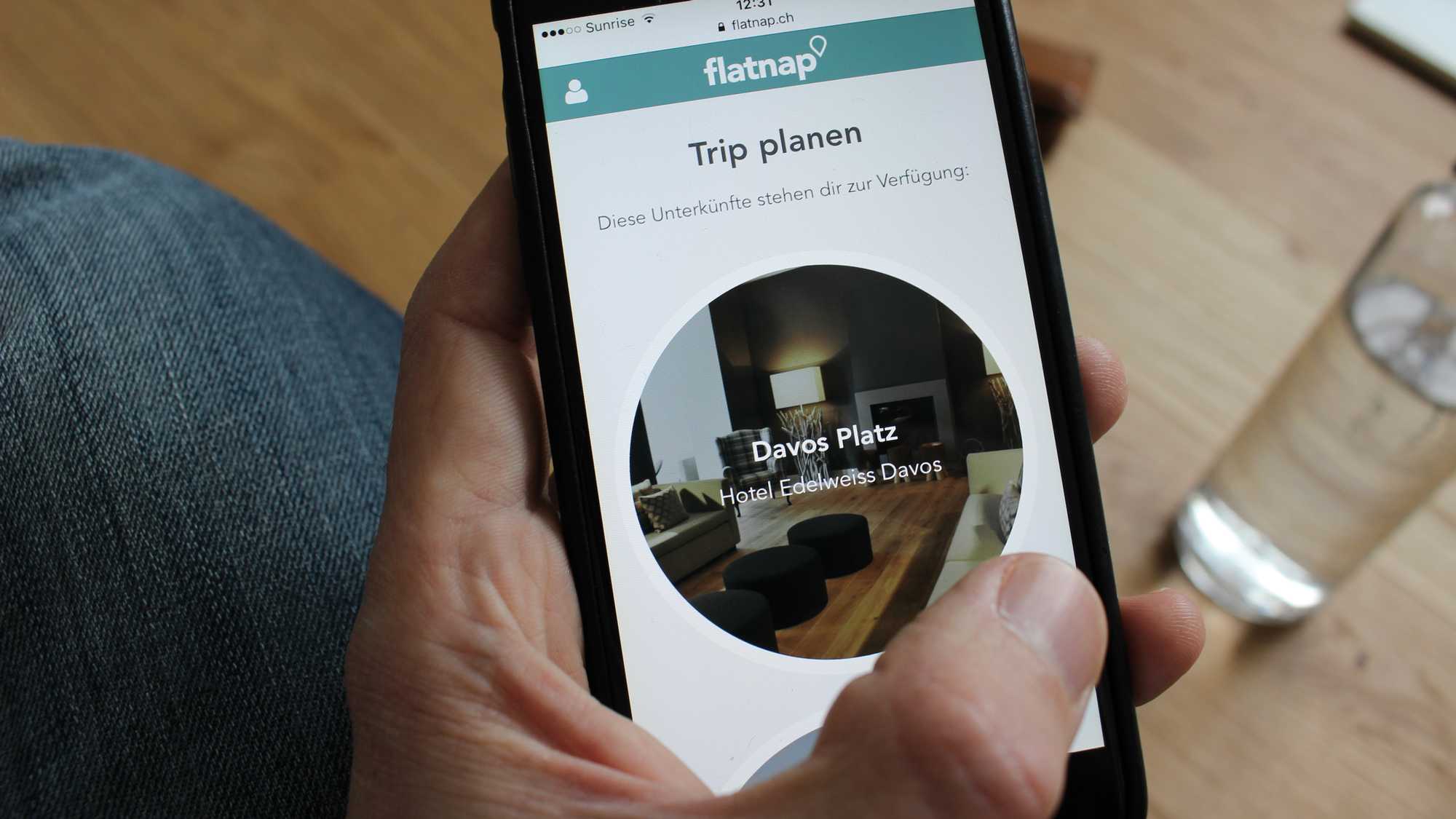 Start-up Flatnap ermöglicht es spontan zu verreisen