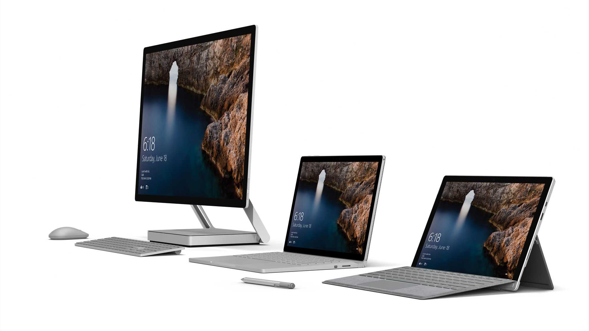 Getestet: Surface Studio, Surface Laptop und Surface Pro