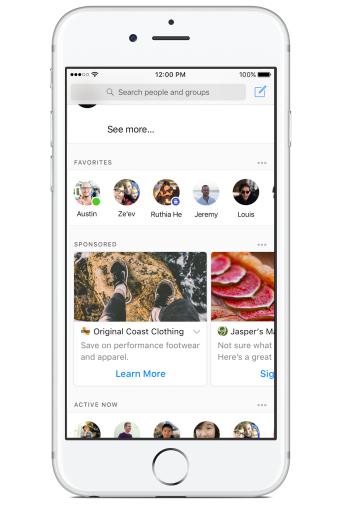 Facebook testet Werbung im Messenger