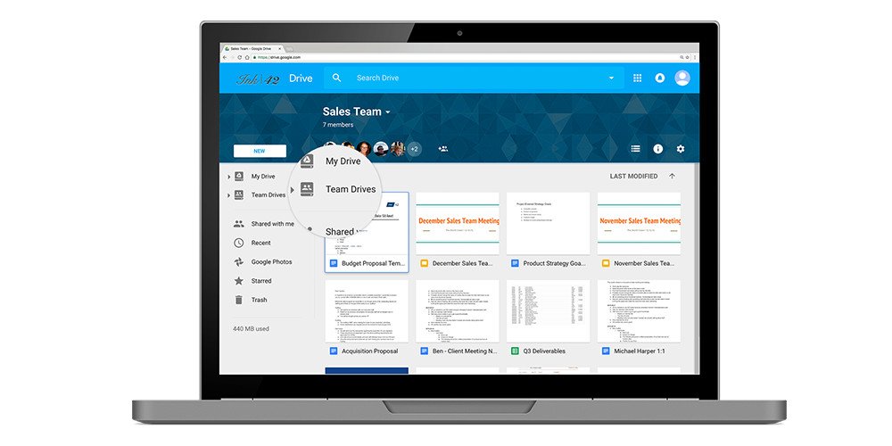 Google Drive mit neuen Features für Unternehmen
