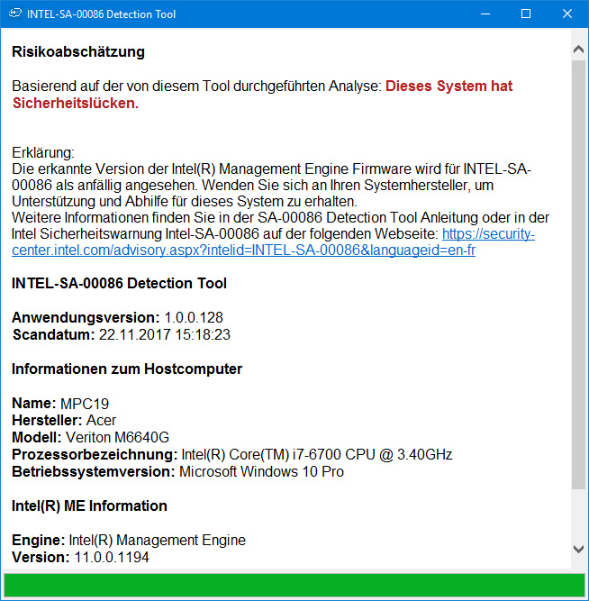 Intel schliesst Schwachstellen in Chipset-Firmware