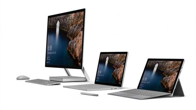 Microsofts aktuelles Surface-Lineup im Test