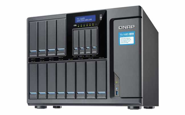 16-Bay-NAS mit Xeon-Prozessoren