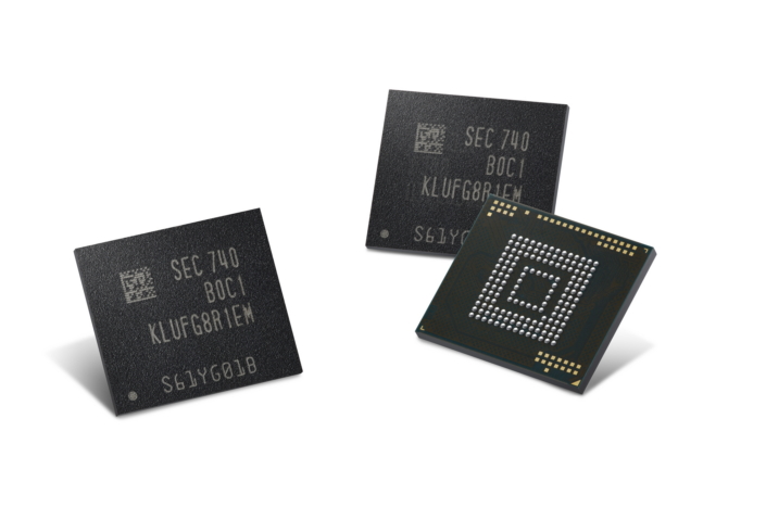 Samsung bringt mit eUFS 512 GB Speicher für Smartphones