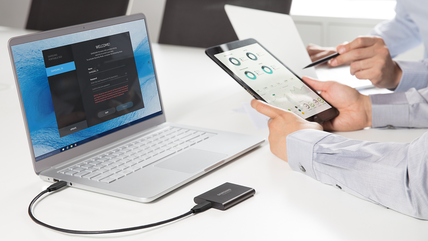 Samsung lanciert portable SSD T5