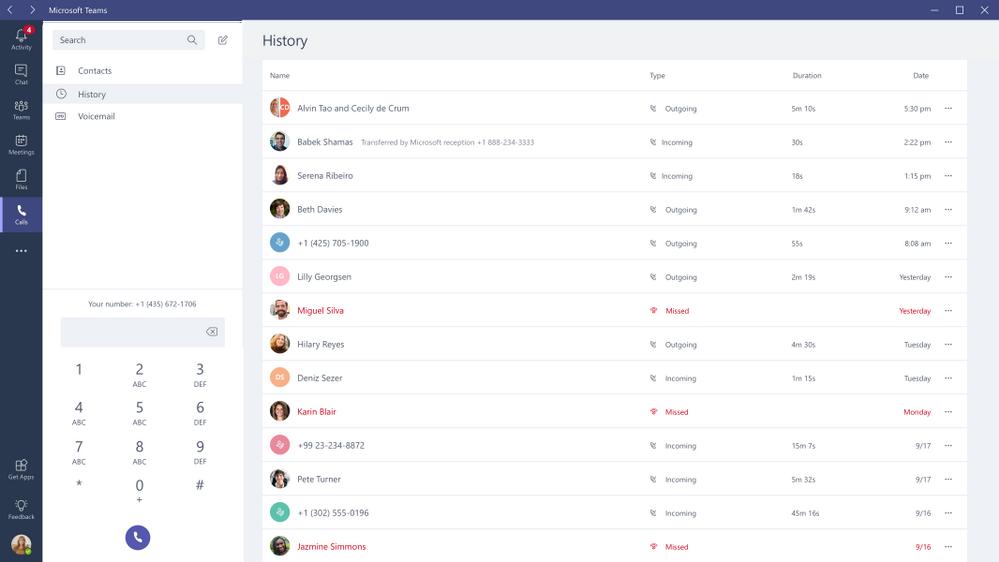 Microsoft Teams neu mit Telefonie-Features 