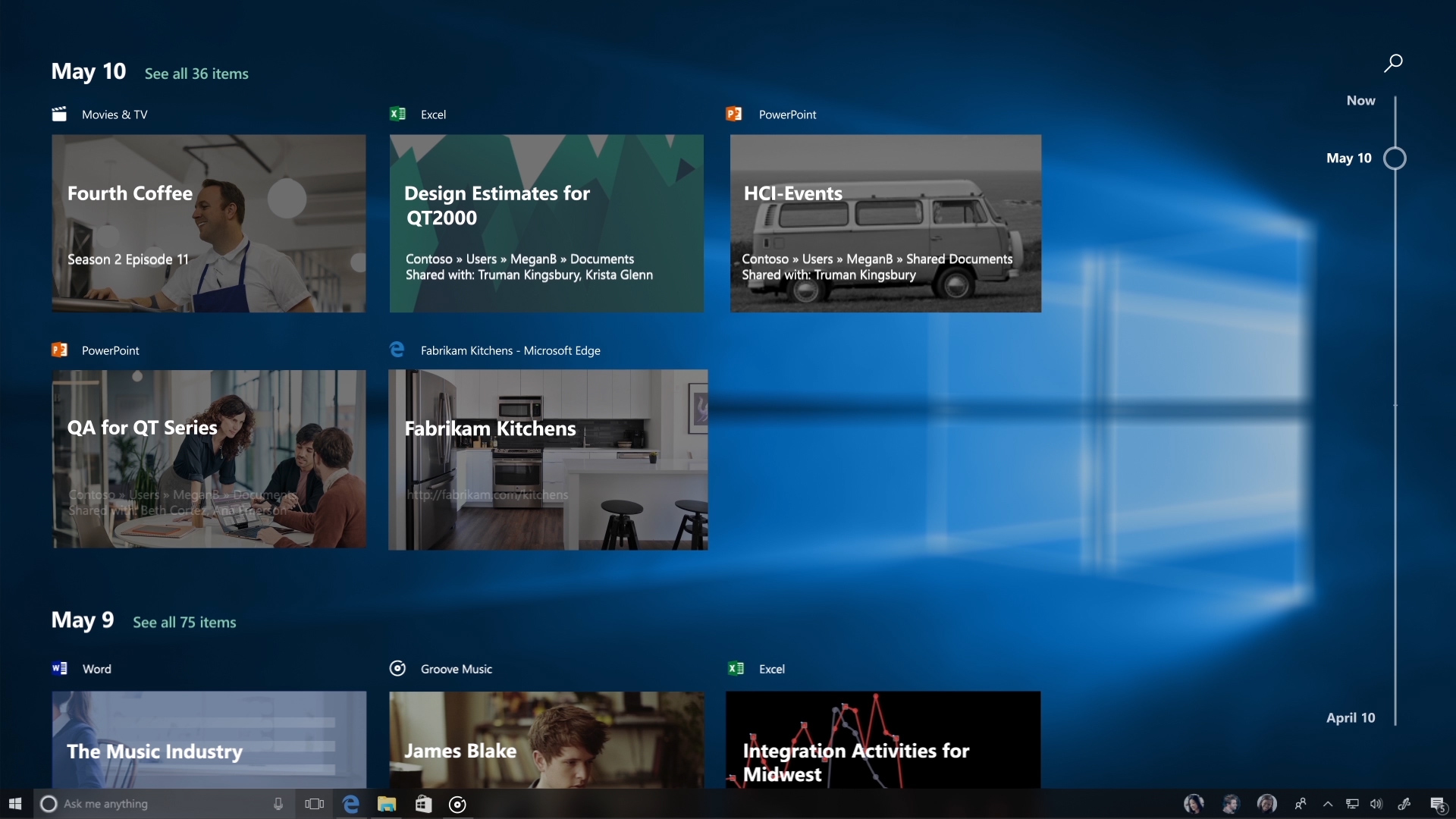 Microsoft: Timeline bleibt in Windows 10, aber ohne kostenlose Synchronisation