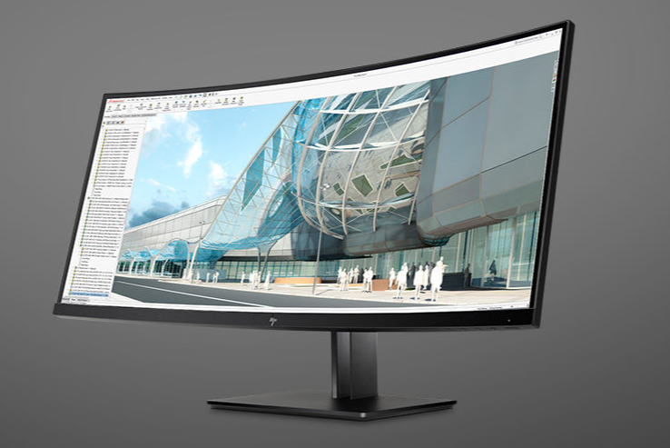 HP bringt Curved 38-Zöller für Grafikprofis