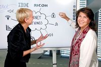 IBM und Ricoh lancieren erstes Interactive Whiteboard mit Watson-Technologie 