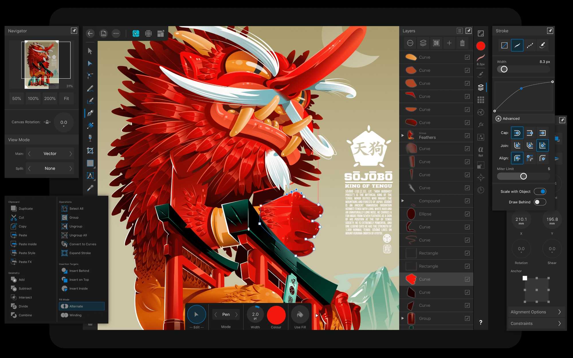Affinity Designer gibt es jetzt für das iPad