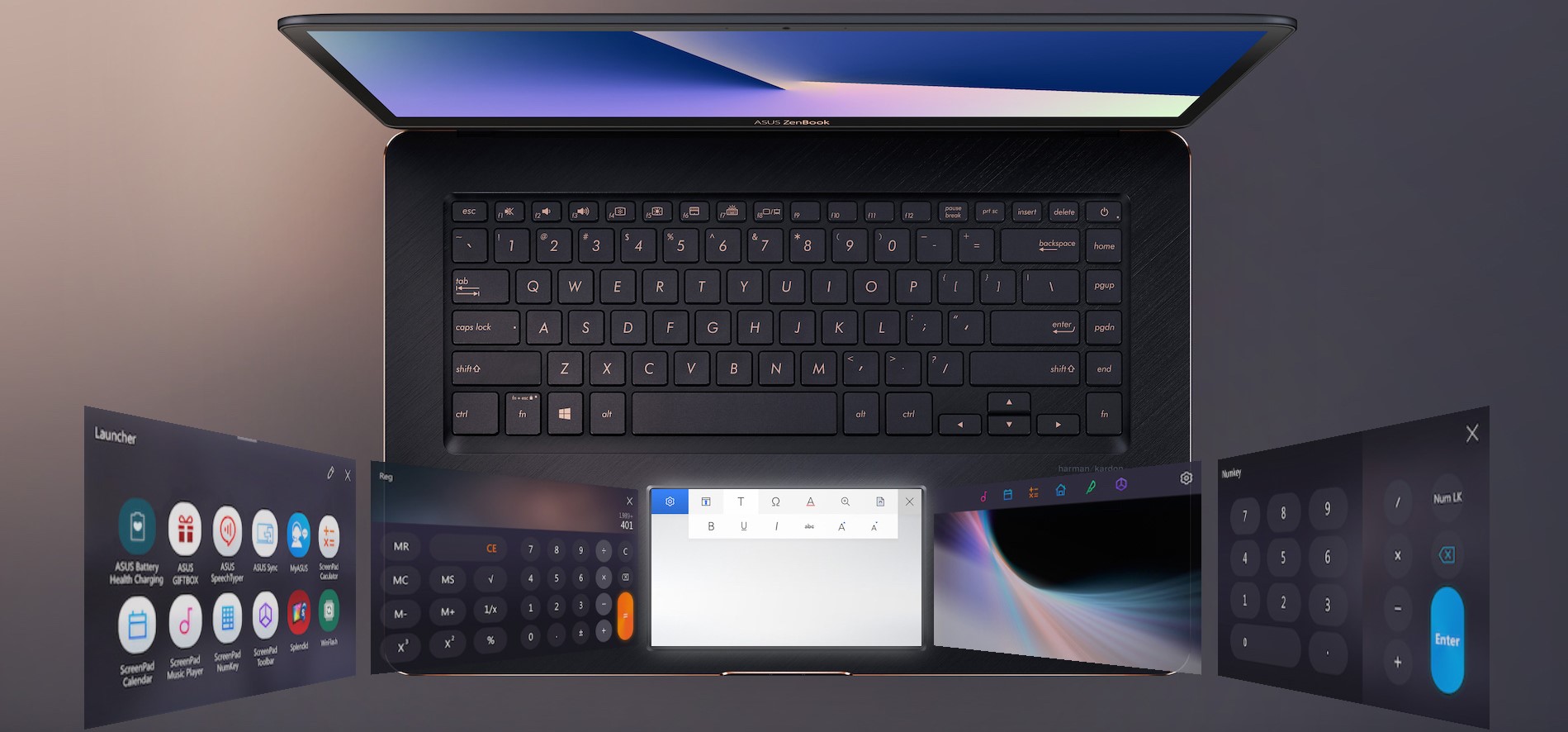 Asus verbaut Display im Touchpad