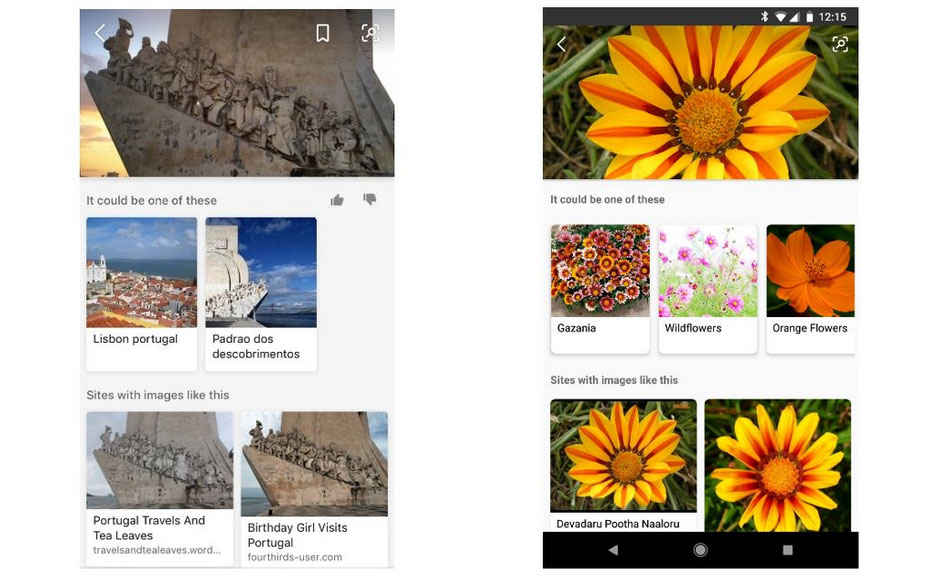 Bing-Suche neu via Kamera-Aufnahmen