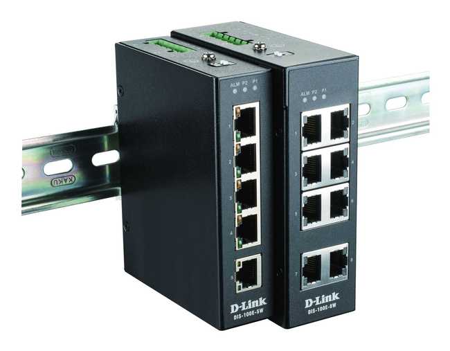 Industrie-Switches mit Fast Ethernet