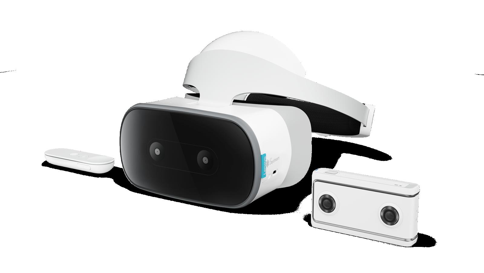 CES: Lenovo Standalone-Headset Mirage Solo mit Google Worldsense und VR180-Kameras