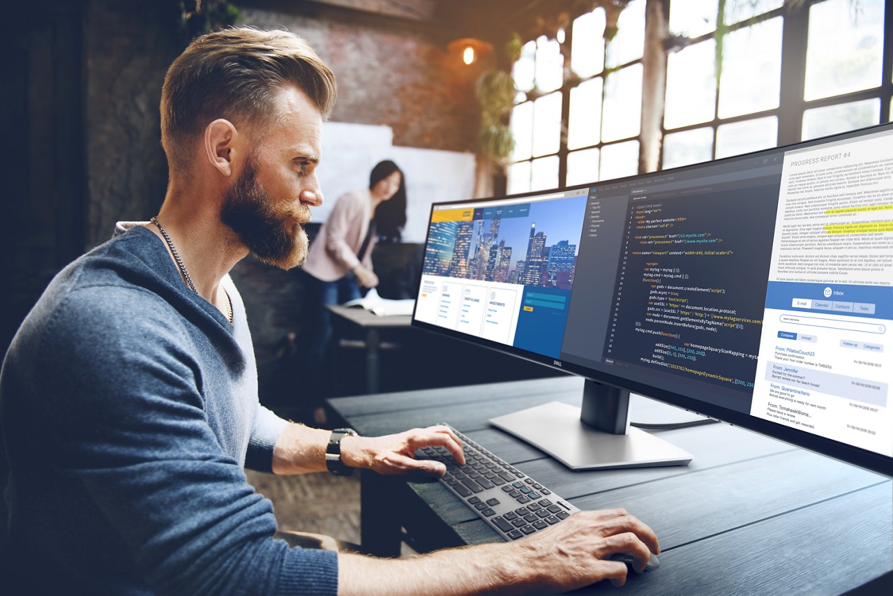 Dell bringt riesiges 1,2-Meter Curved-Display