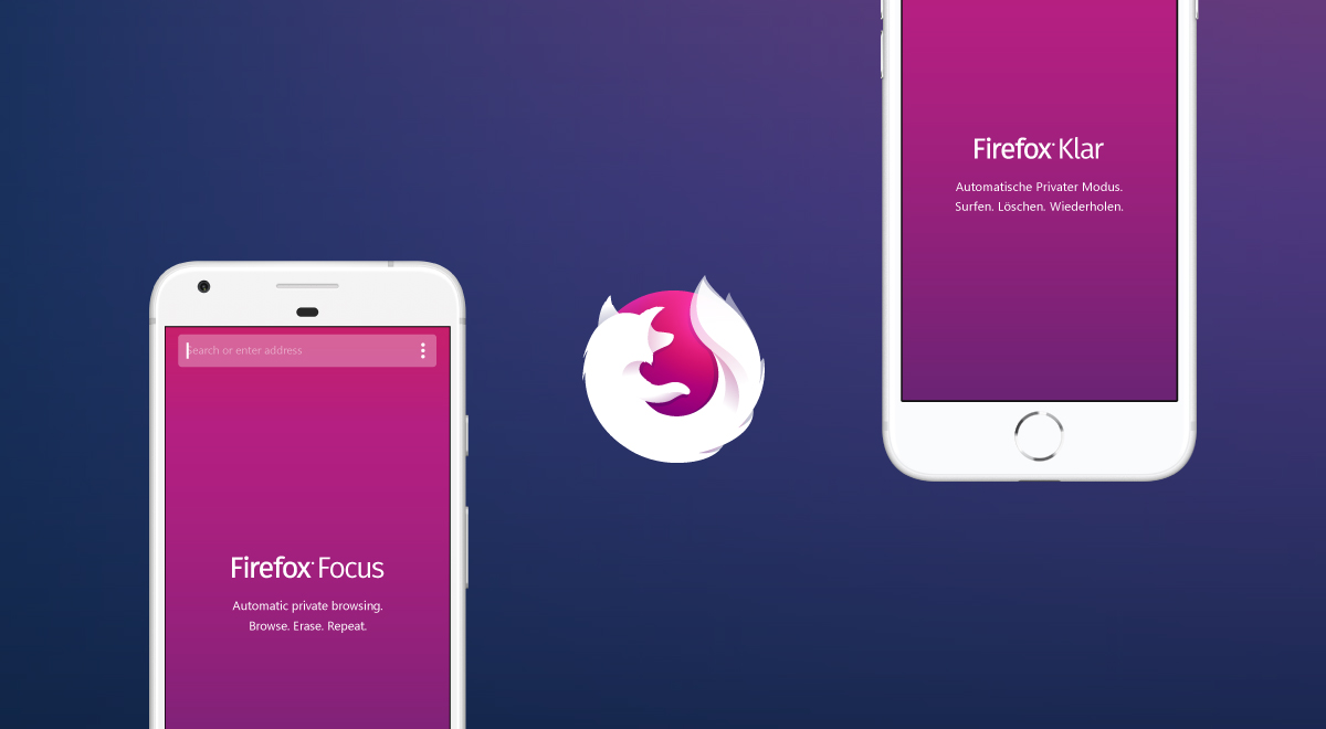 Firefox Focus mit erweiterter Suchfunktion