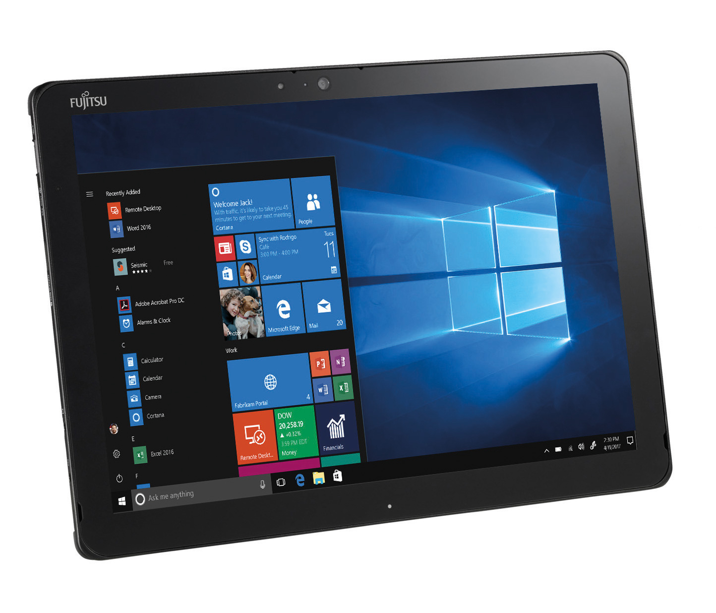 Lüfterloses Business-Tablet
