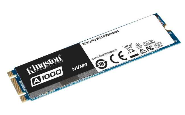 Kingston bringt NVMe PCIe SSDs für Einsteiger