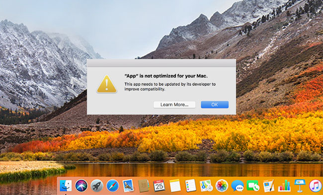 MacOS warnt neu vor 32-Bit-App-Nutzung