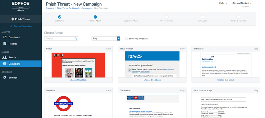 Neue Software von Sophos simuliert Phishing-Angriffe