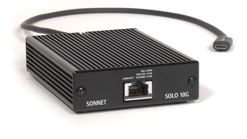 Thunderbolt-Adapter für 10GbE