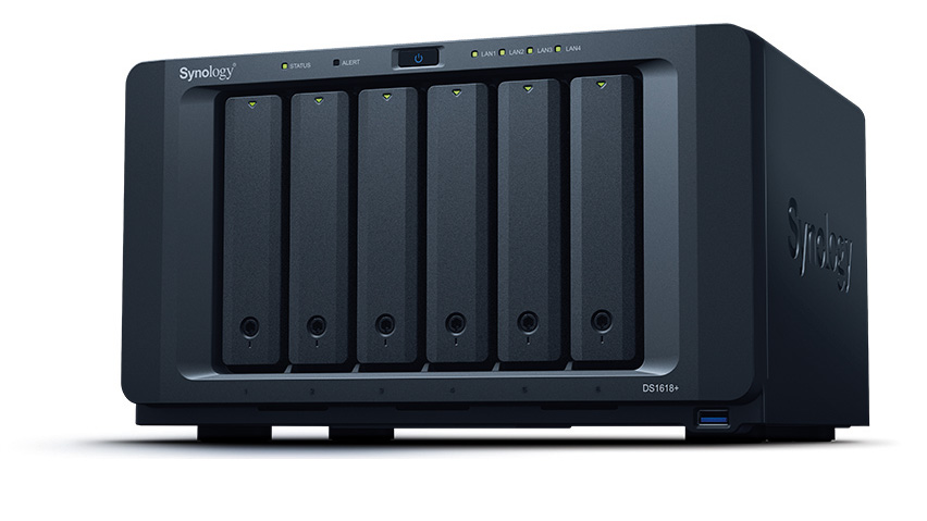 NAS mit sechs Einschüben und Intel-Prozessor