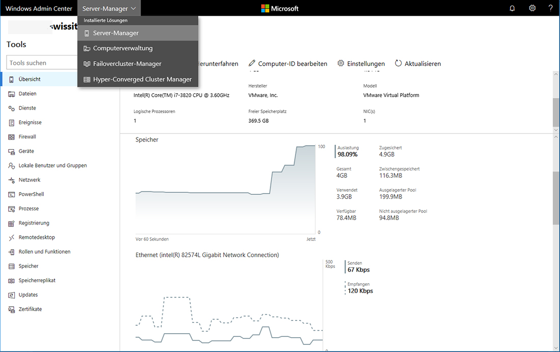 Ignite: Windows Admin Center 1910 ist da