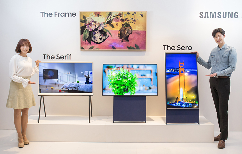 Samsung bringt Hochkant-TV für Instagram-Generation