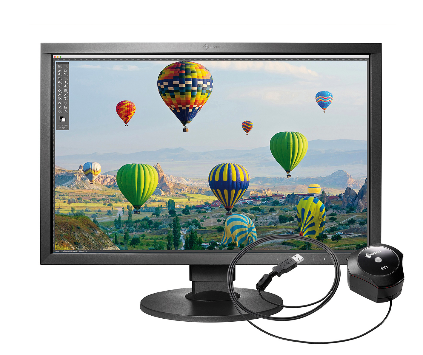 sRGB-Screen mit Hardware-Kalibrierung