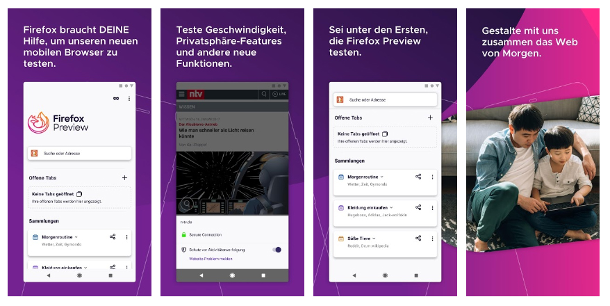 Firefox für Android wird aufgefrischt