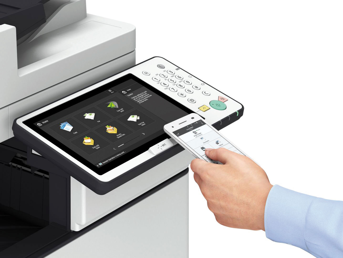 Schneller A4-Farb-MFP
