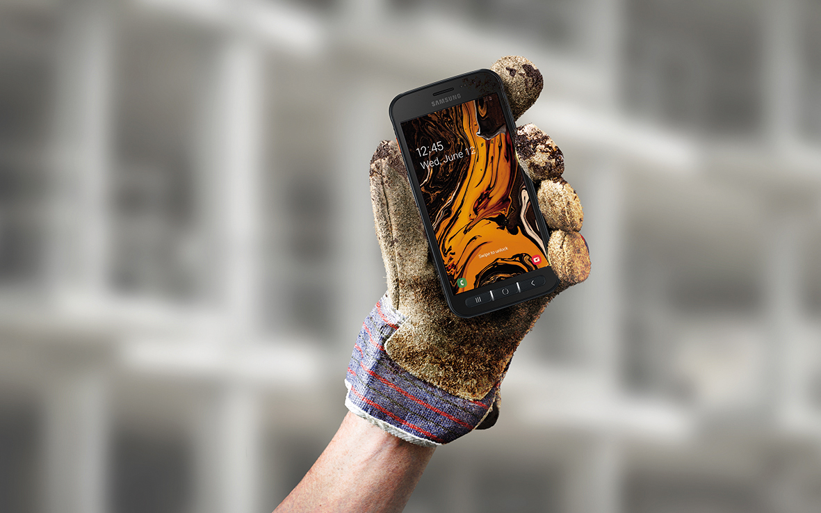 Outdoor-Smartphone mit Enterprise Edition