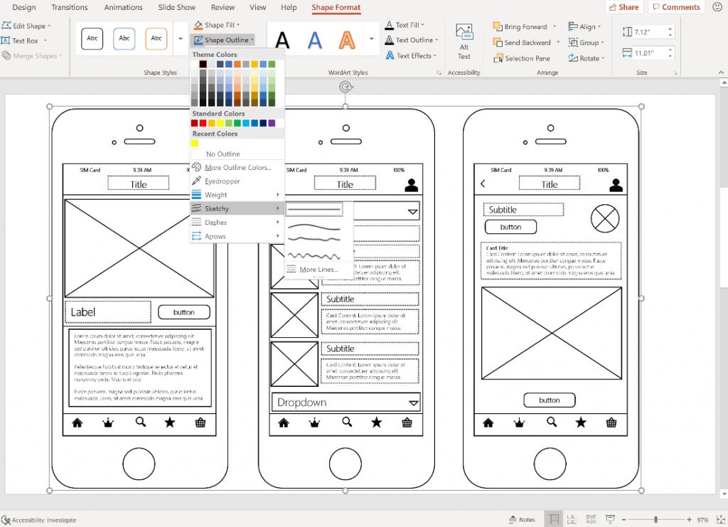 Neuer Skizzen-Stil für Microsofts Office Apps