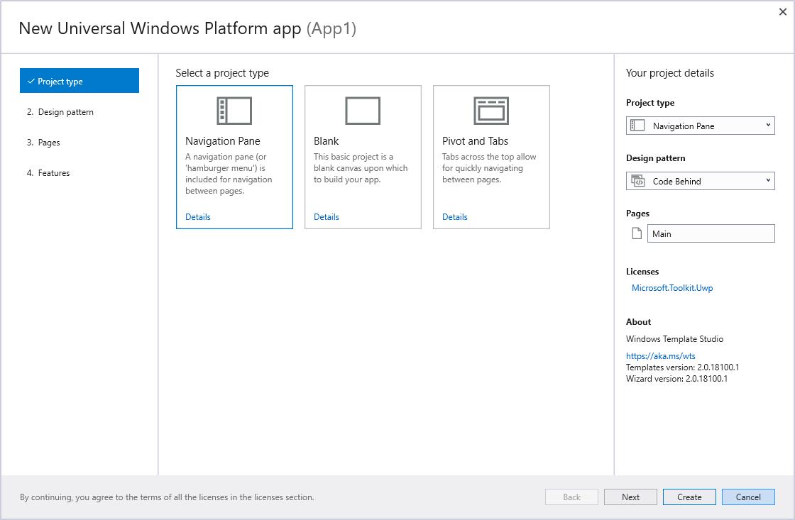 Microsoft aktualisiert Windows Template Studio